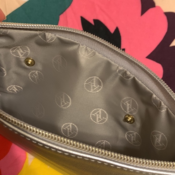 Adrienne Vittadini Silver Charging Wristlet - Picture 4 of 5